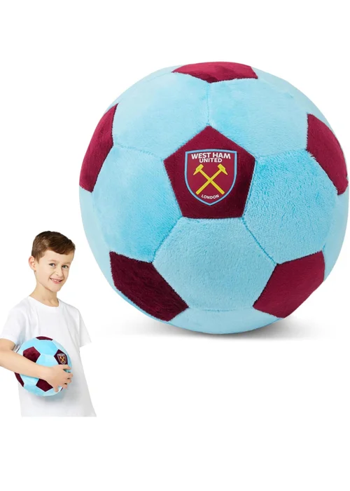 West Ham Plush Football - One Size Image 1