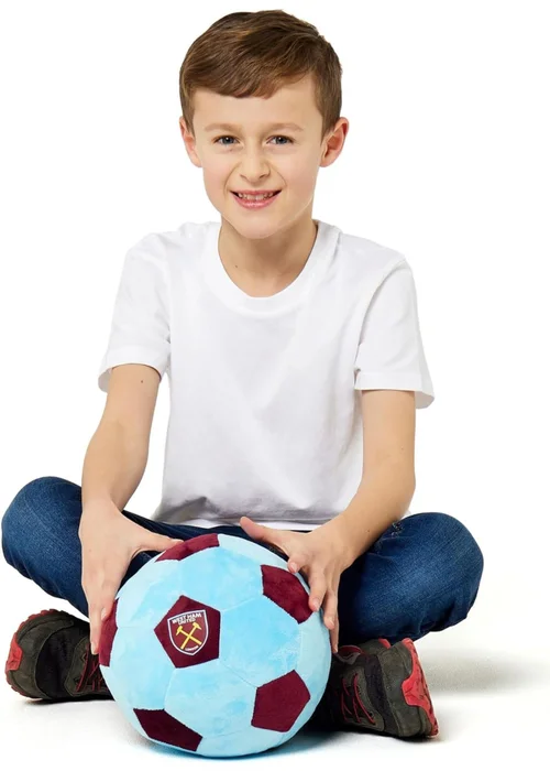 West Ham Plush Football - One Size Image 2