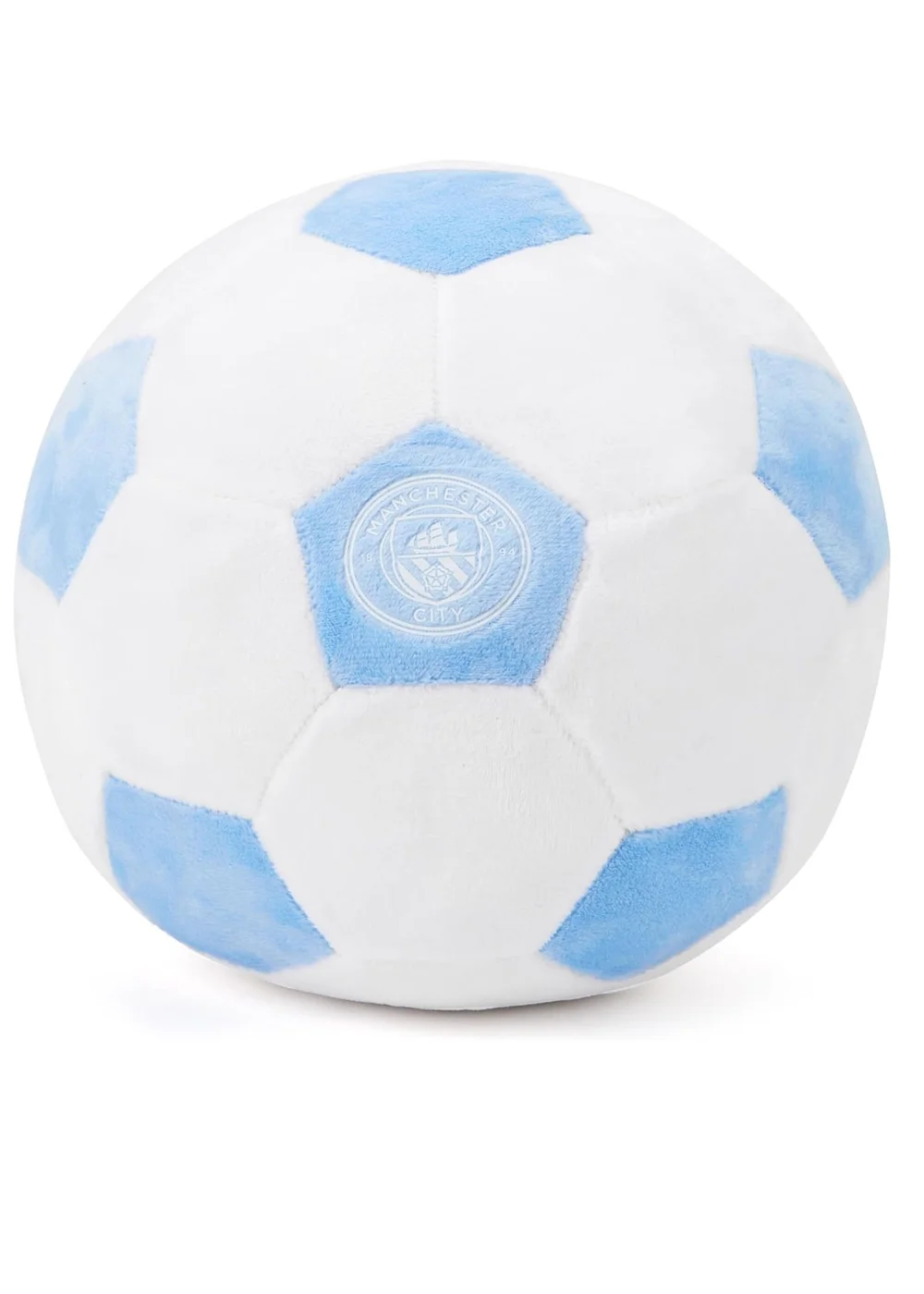 Manchester City FC Plush Size 5 Football - One Size Image 1
