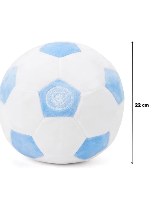 Manchester City FC Plush Size 5 Football - One Size Image 2