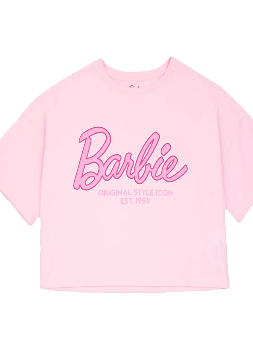 Barbie Pink Logo Pyjama Set - Small Image 2
