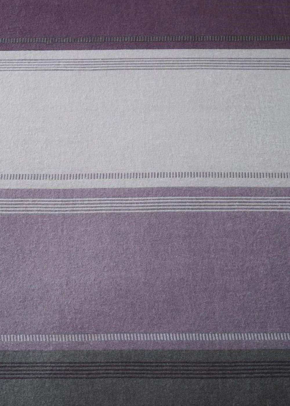 Fusion Plum Betley Brushed Duvet Cover Set - Double Image 5