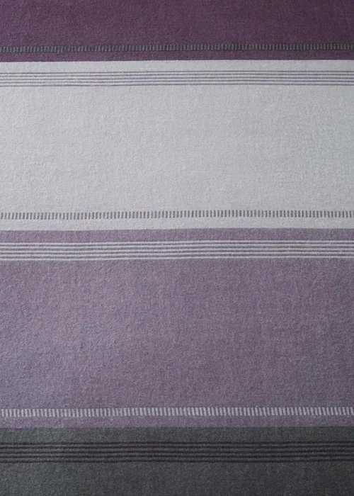 Fusion Plum Betley Brushed Duvet Cover Set - Double Image 5