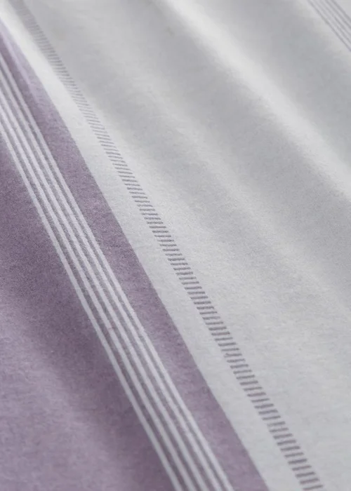 Fusion Plum Betley Brushed Duvet Cover Set - Double Image 3