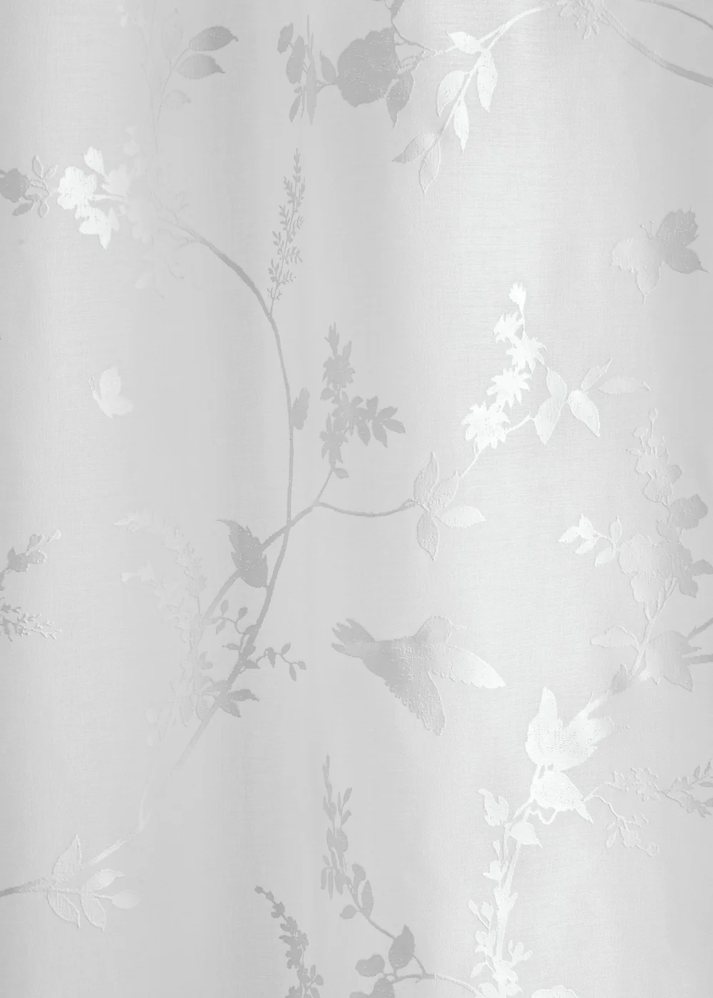 Dreams & Drapes Darnley White Voile Panel - 55W X 90D (140x228cm) Image 2