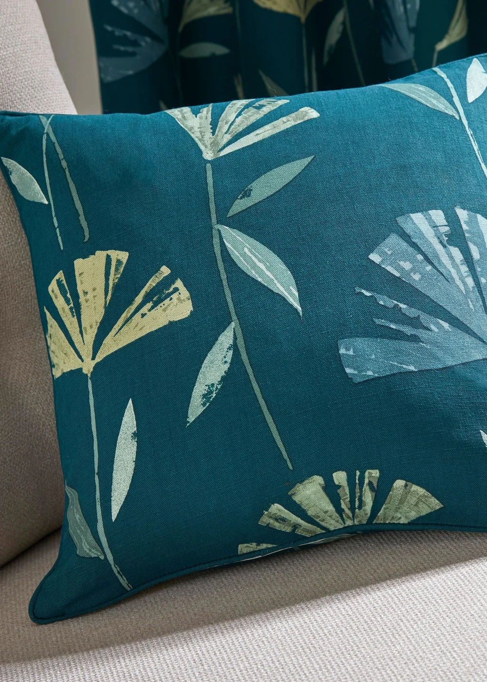 Fusion Dacey Blue Filled Cushion (43cm x 43cm) - 43W X 43D Image 1