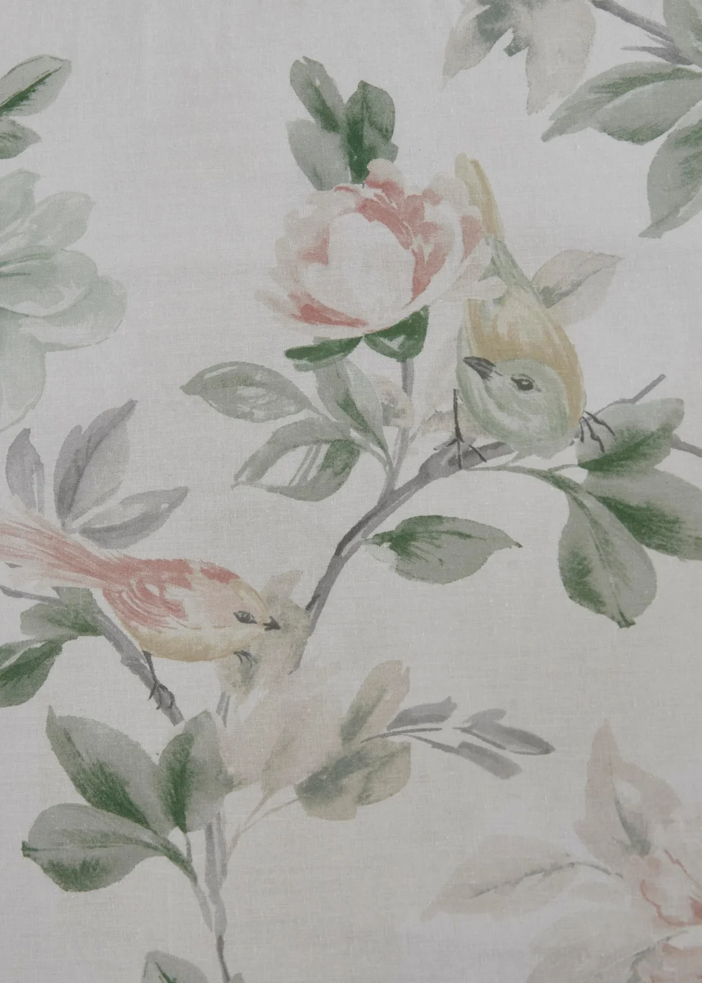 Appletree Heritage Campion Sateen Green Pencil Pleat Curtains With Tie-Backs - 66W X 72D (168x183cm) Image 4