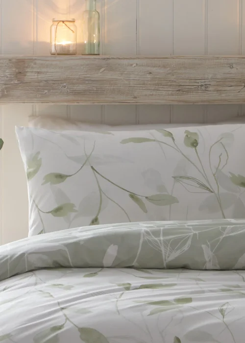 Drift Home Eliza Green Duvet Cover Set - King Image 2