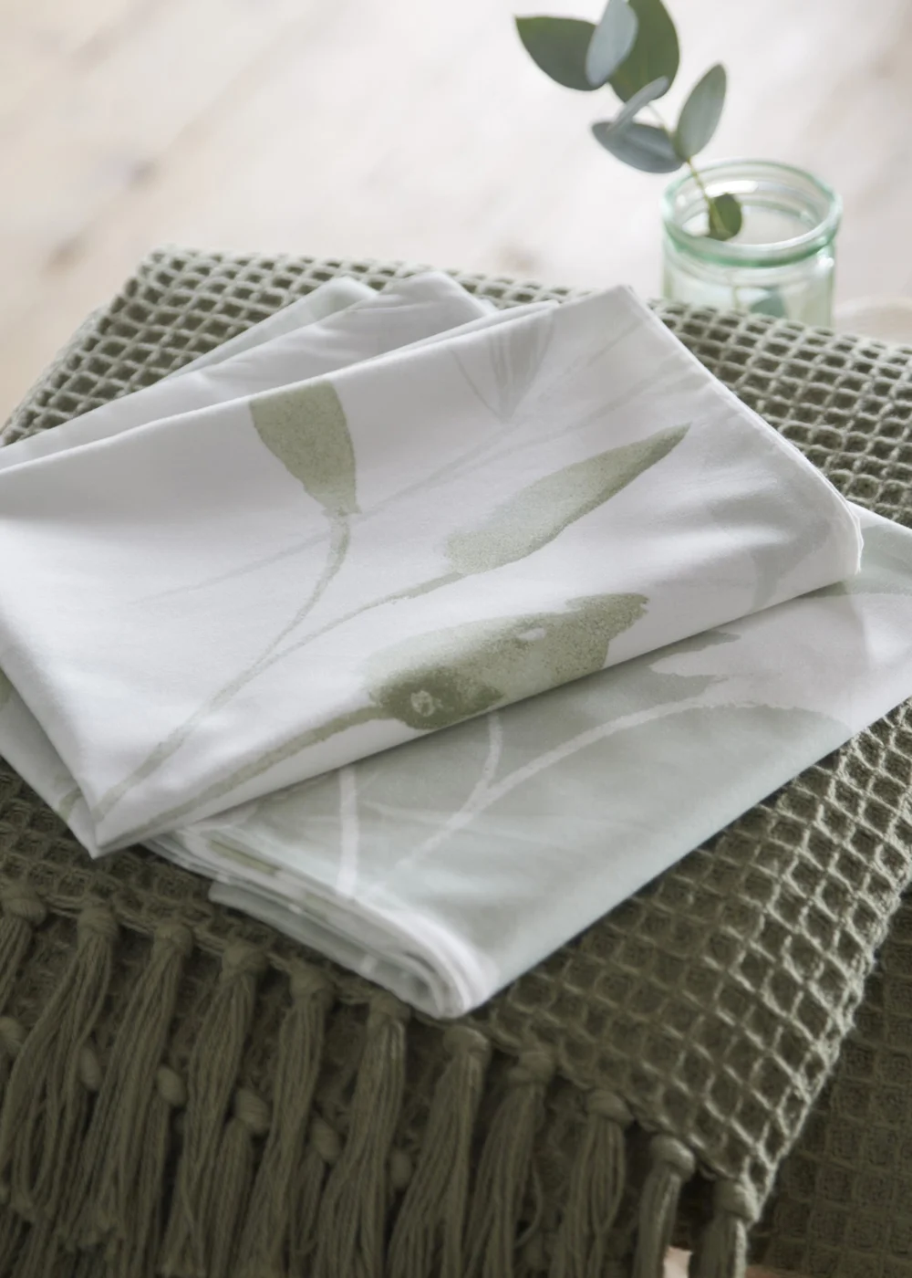 Drift Home Eliza Green Duvet Cover Set - King Image 4