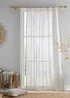 Drift Home Kayla Natural Voile Panel - 55W X 48D (140x122cm) Image 1