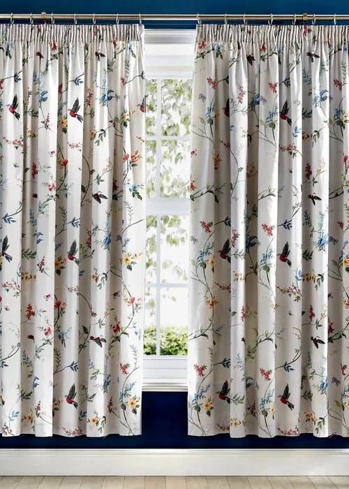 Dreams & Drapes Mansfield Reversible Grey Pencil Pleat Curtains - 66W X 72D (168x183cm) Image 1
