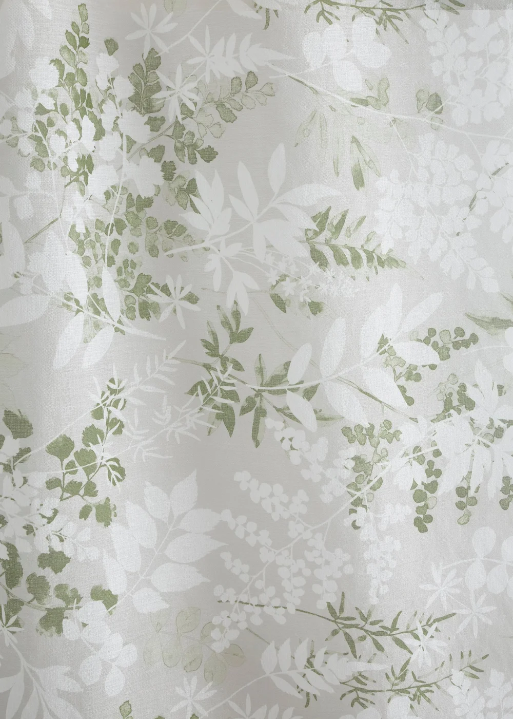 Dreams & Drapes Tiverton Green Voile Panel - 55W X 48D (140x122cm) Image 2