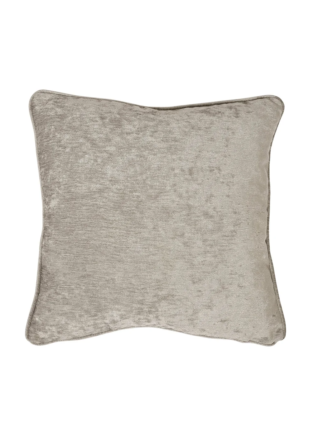Curtina Textured Chenille Natural Filled Cushion (43cm x 43cm) - 43W X 43D Image 1