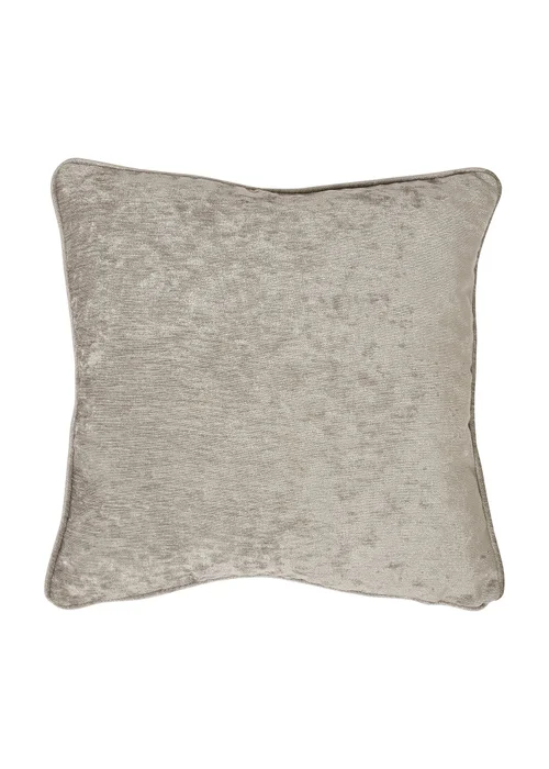 Curtina Textured Chenille Natural Filled Cushion (43cm x 43cm) - 43W X 43D Image 1