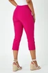 Roman Cerise Petite Cropped Stretch Trouser - 8 Image 3
