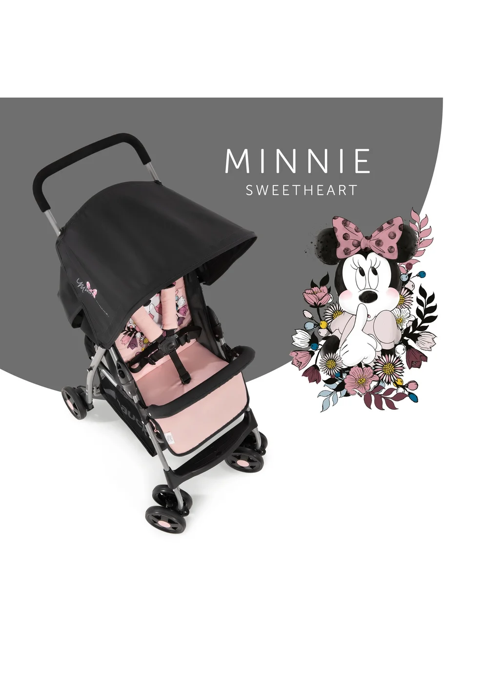Hauck Minnie Sweetheart Sport Pushchair - No Size Image 5