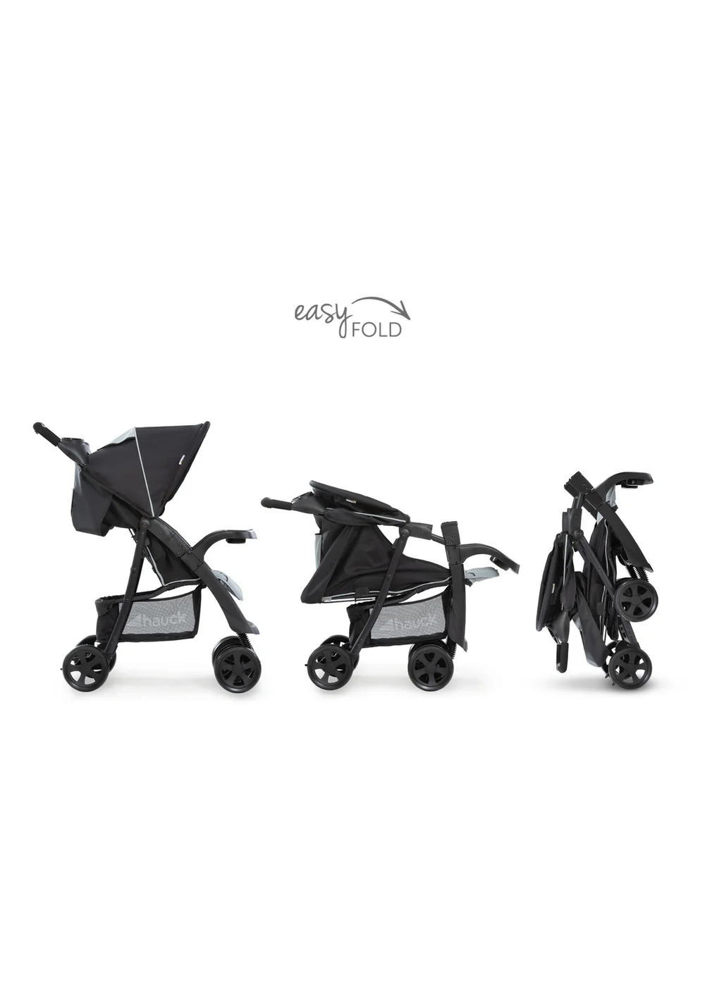 Hauck Black Shopper Neo II Pushchair - No Size Image 5