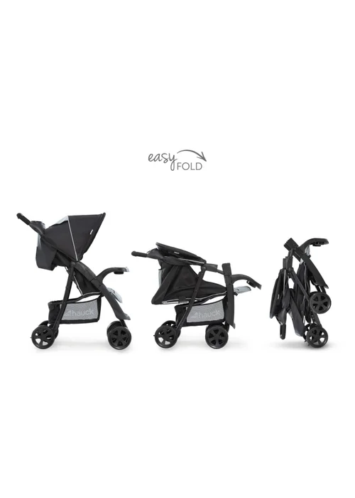 Hauck Black Shopper Neo II Pushchair - No Size Image 5