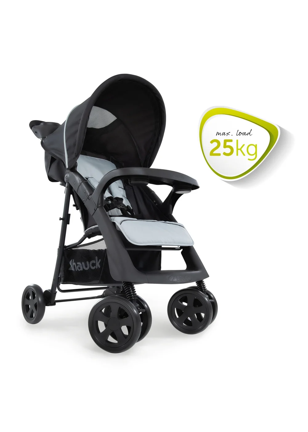 Hauck Black Shopper Neo II Pushchair - No Size Image 3