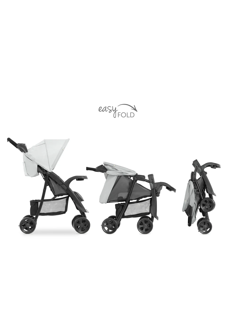 Hauck Grey Shopper Neo II Pushchair - One Size Image 4