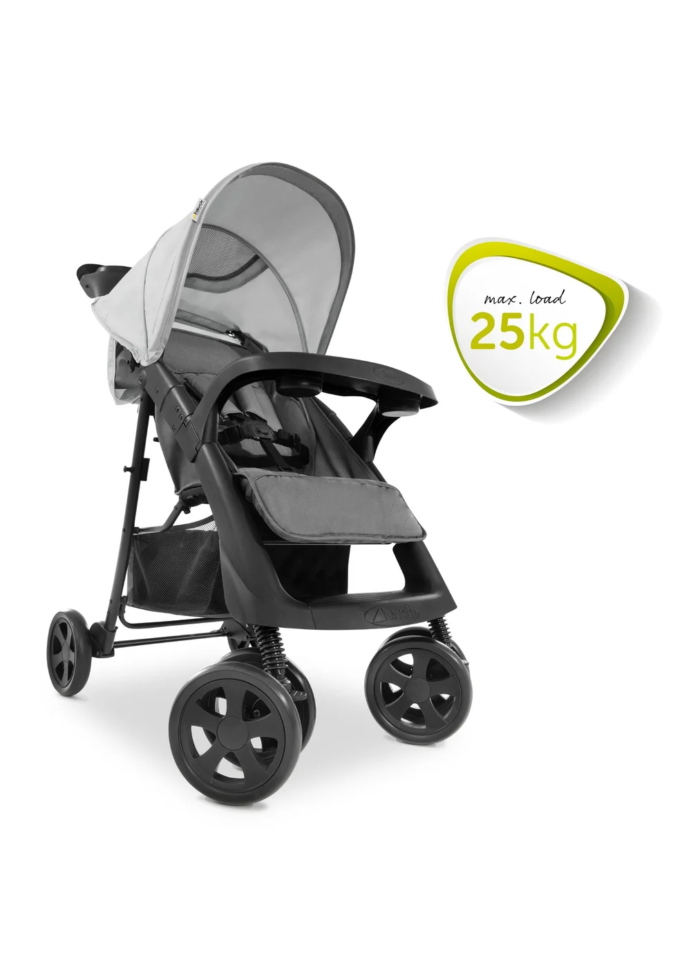 Hauck Grey Shopper Neo II Pushchair - One Size Image 2