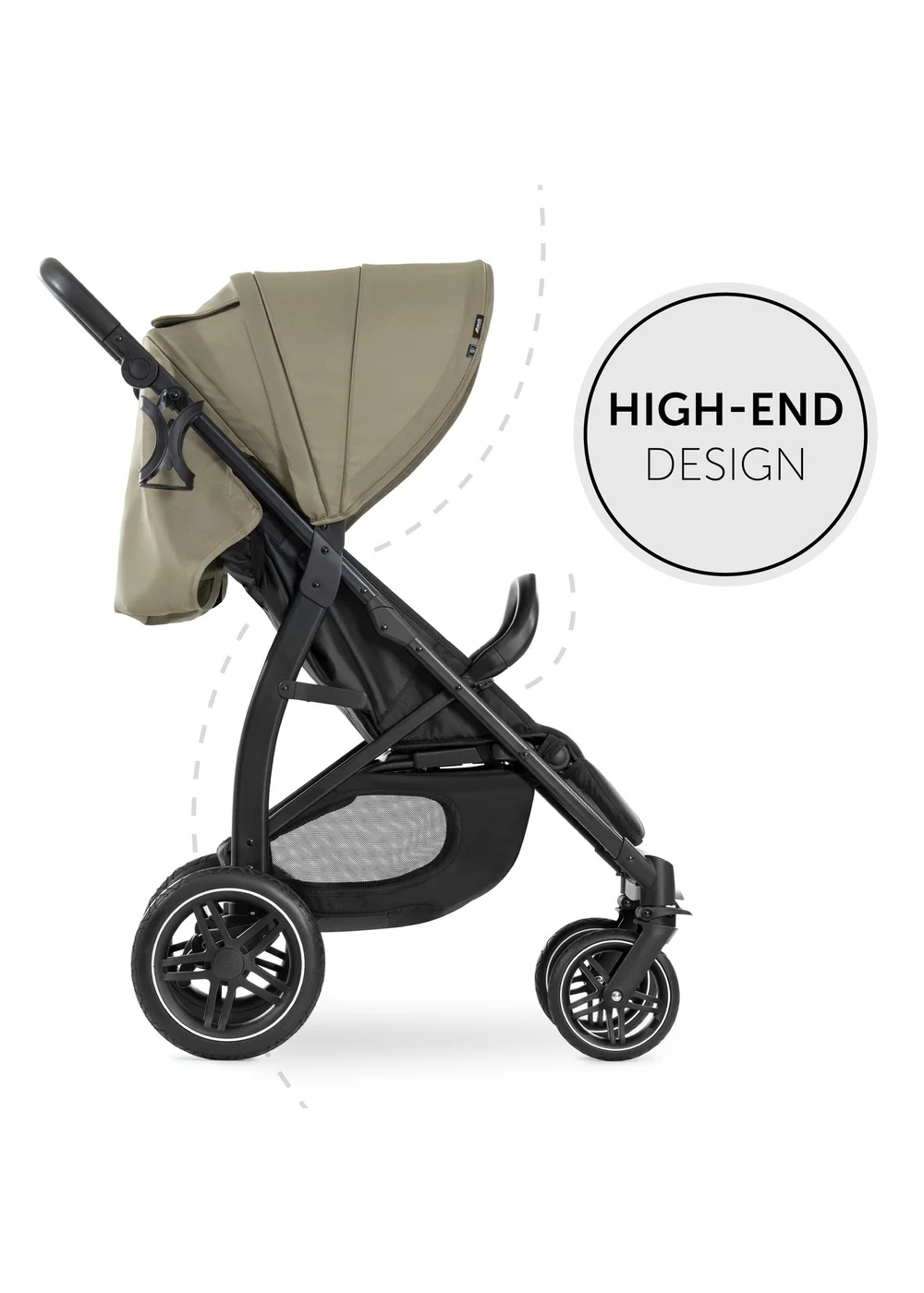 Hauck Olive Rapid 4D Pushchair - No Size Image 3
