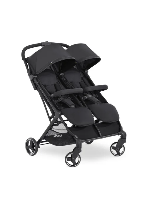 Hauck Black Swift X Duo Double Pushchair - One Size Image 1