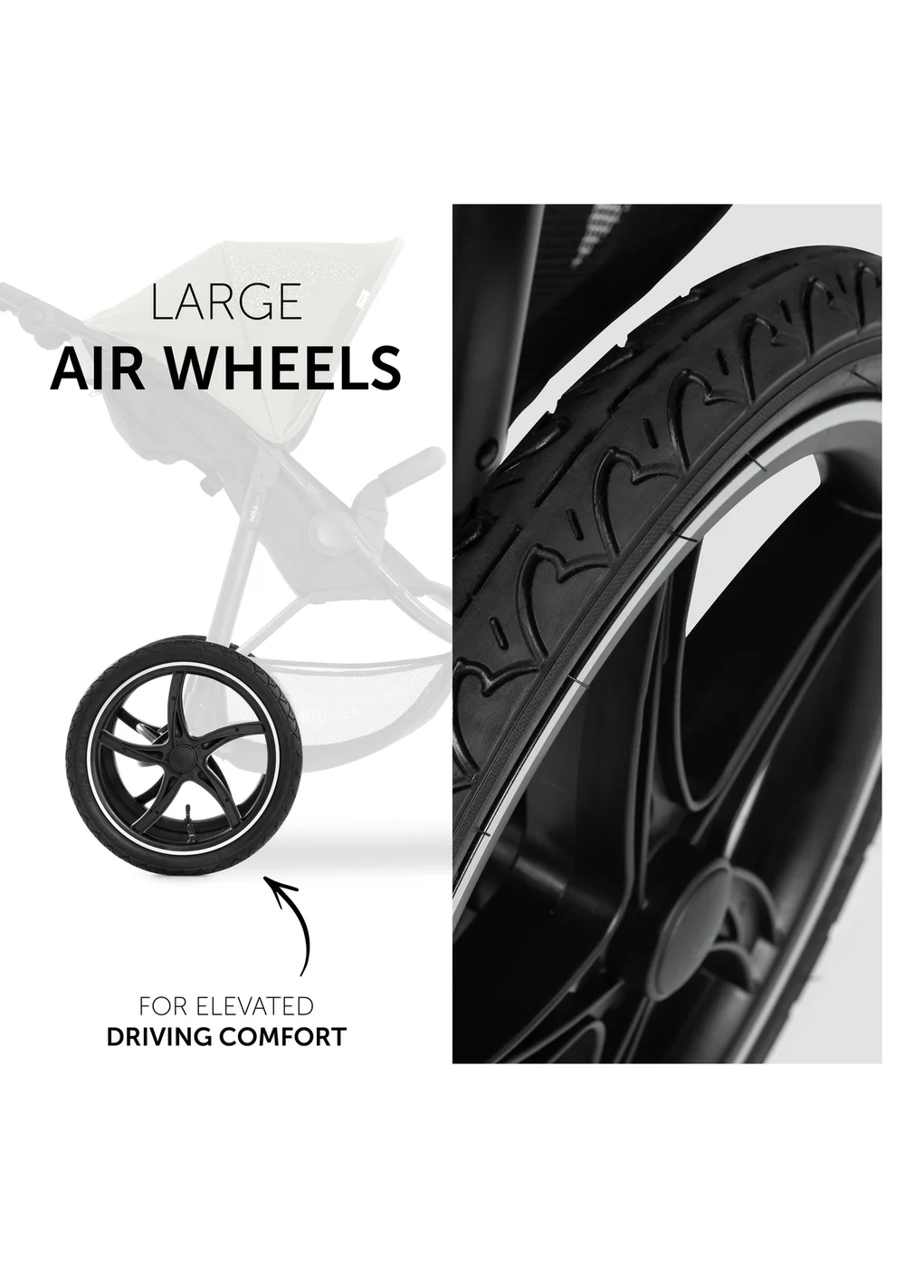 Hauck Mickey Mouse Olive Runner 2 Pushchair - One Size Image 2