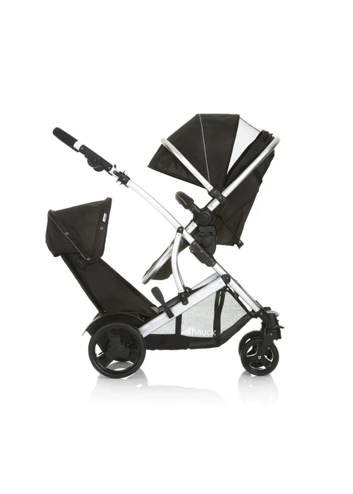 Hauck Black Duett 2 Tandem Pushchair - No Size Image 5