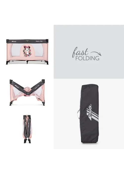 Hauck Minnie Sweetheart Dream N Play Travel Cot - No Size Image 5
