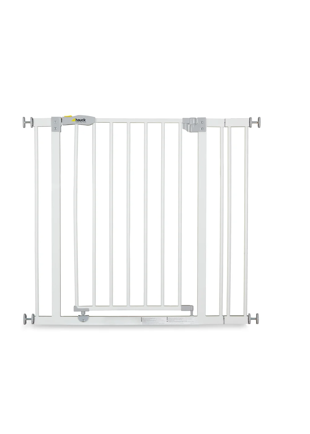 Hauck White Open N Stop Safety Gate (+ 9cm Extension) - One Size Image 1