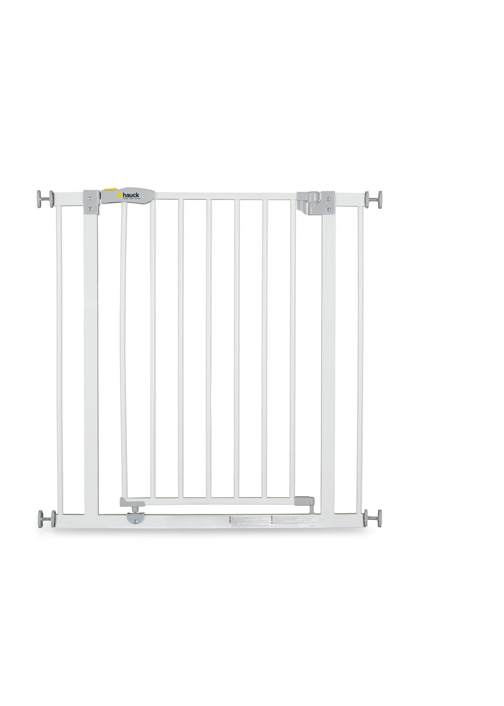 Hauck White Open N Stop Safety Gate (+ 9cm Extension) - One Size Image 3