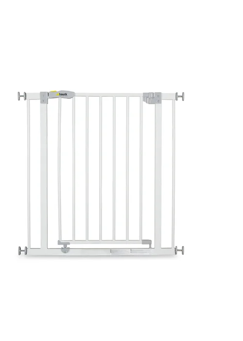 Hauck White Open N Stop Safety Gate (+ 9cm Extension) - One Size Image 3