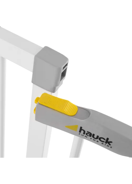 Hauck White Open N Stop Safety Gate (+ 9cm Extension) - One Size Image 4