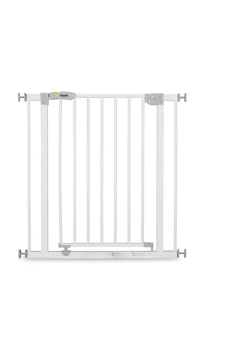 Hauck White Open N Stop Safety Gate (+ 21cm Extension) - One Size Image 3