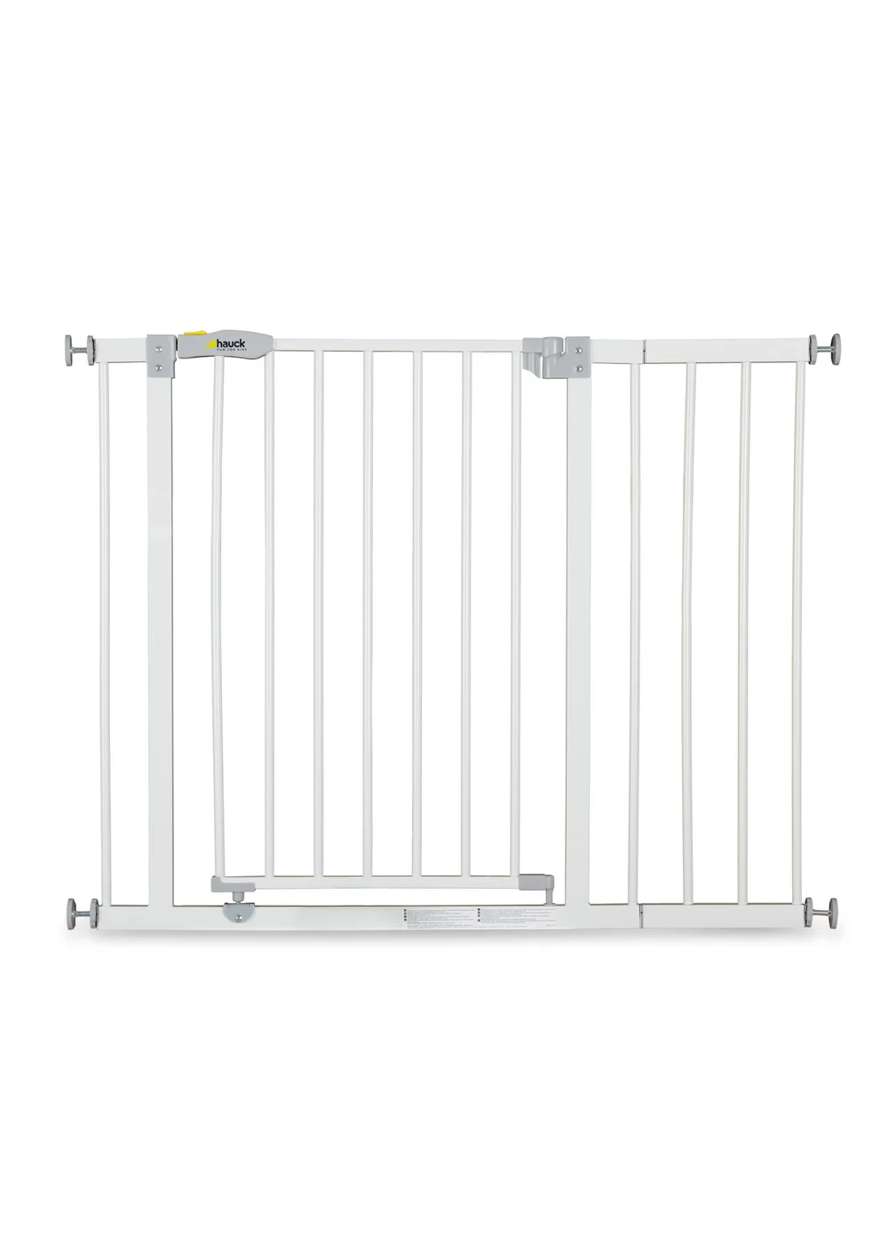 Hauck White Open N Stop Safety Gate (+ 21cm Extension) - One Size Image 1