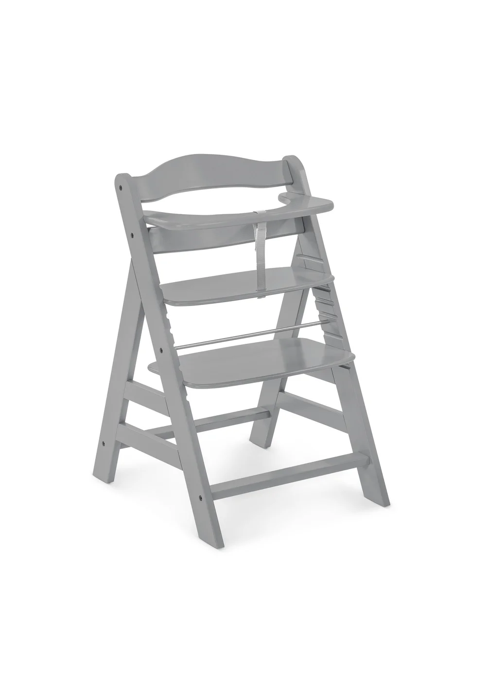 Hauck Grey Alpha+ Wooden Highchair - No Size Image 1