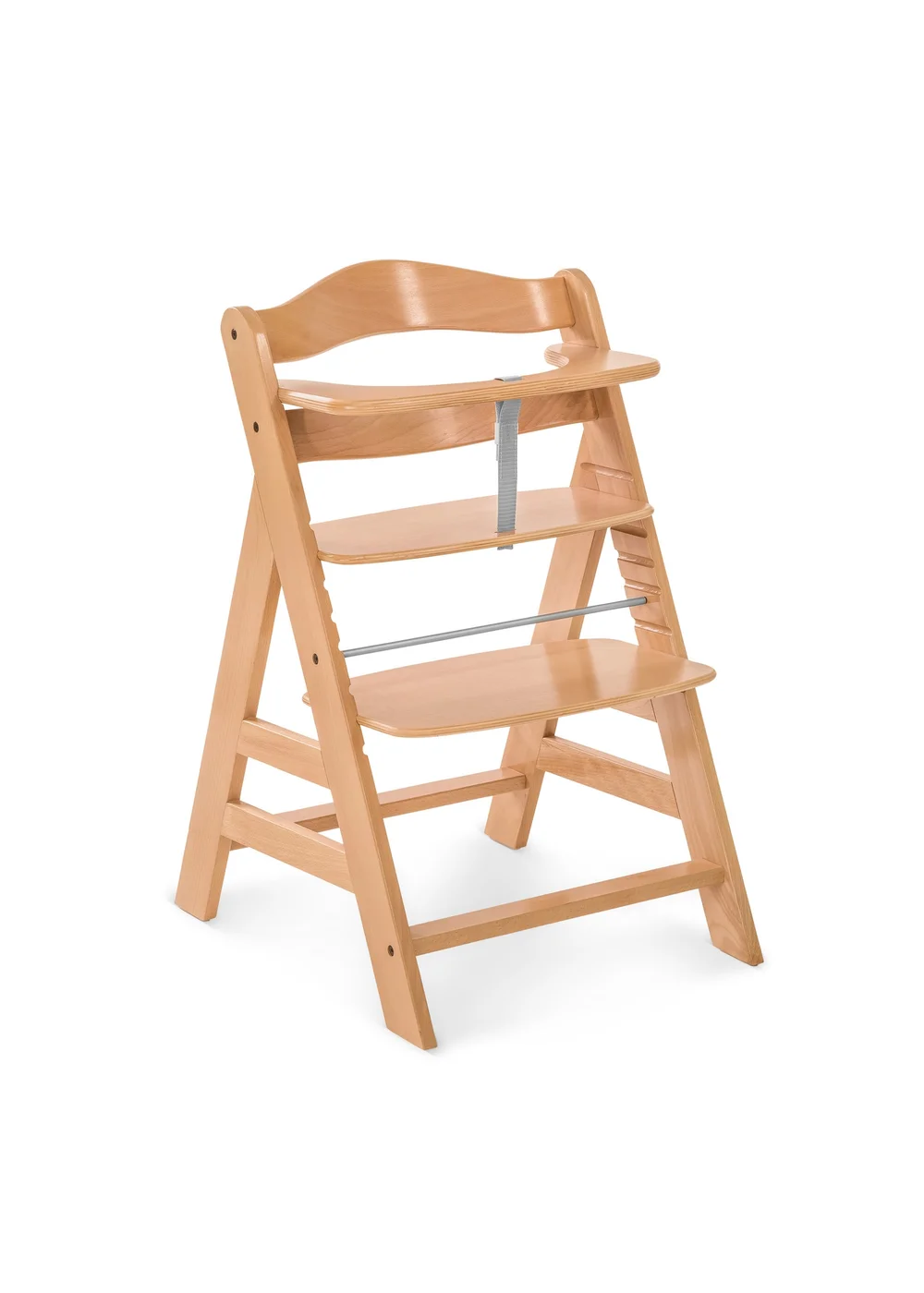 Hauck Natural Alpha+ Wooden Highchair - No Size Image 1