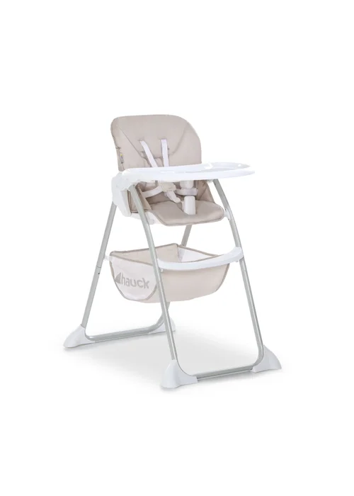 Hauck Beige Sit N Fold Highchair - No Size Image 1