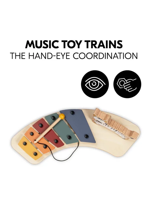 Hauck Zebra Alpha Play Music Set - One Size Image 4