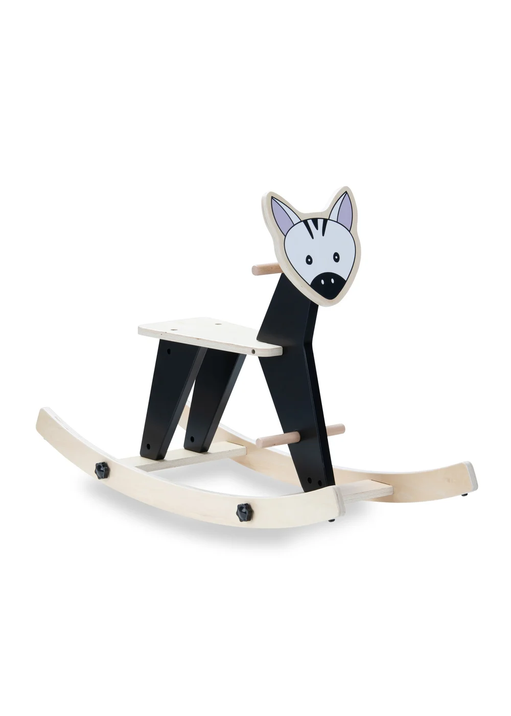 Hauck Zebra Rock N Swing Wooden Rocker - No Size Image 1