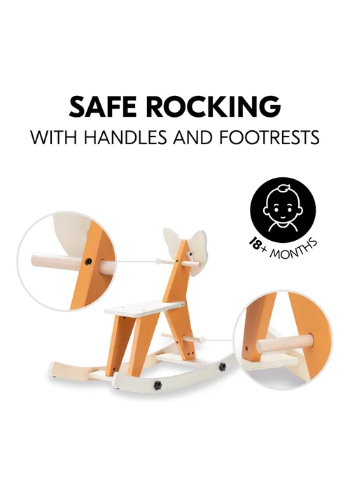 Hauck Fox Rock N Swing Wooden Rocker - No Size Image 4