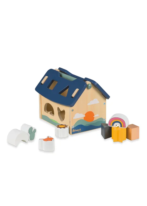 Hauck Sort N Build Wooden Sorting Playset - One Size Image 1