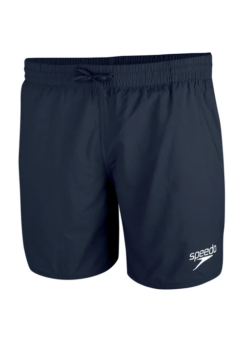 Speedo Boys Navy Essential Swim Shorts (4-14yrs) - Age 6-7 Years Image 1