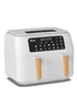 Swan Nordic White Dual 13 in 1 Air Fryer (8 Liters) - One Size Image 1