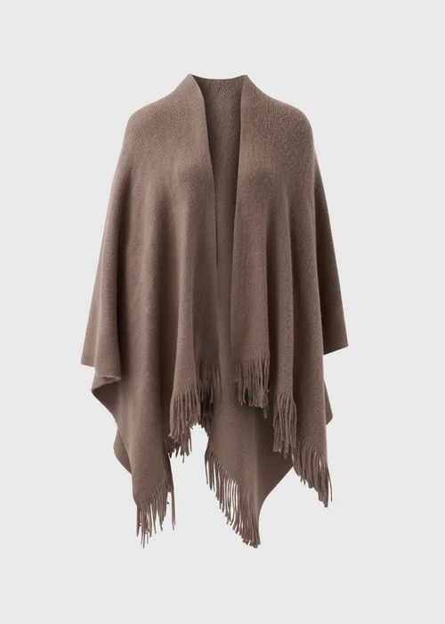 Brown Shawl - One Size Image 4
