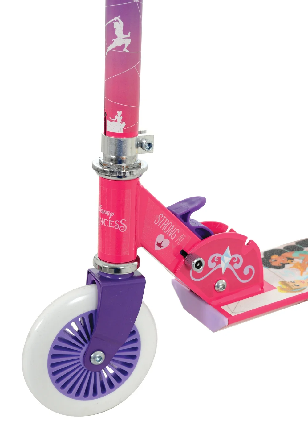 Disney Princess Folding Inline Scooter - One Size Image 4