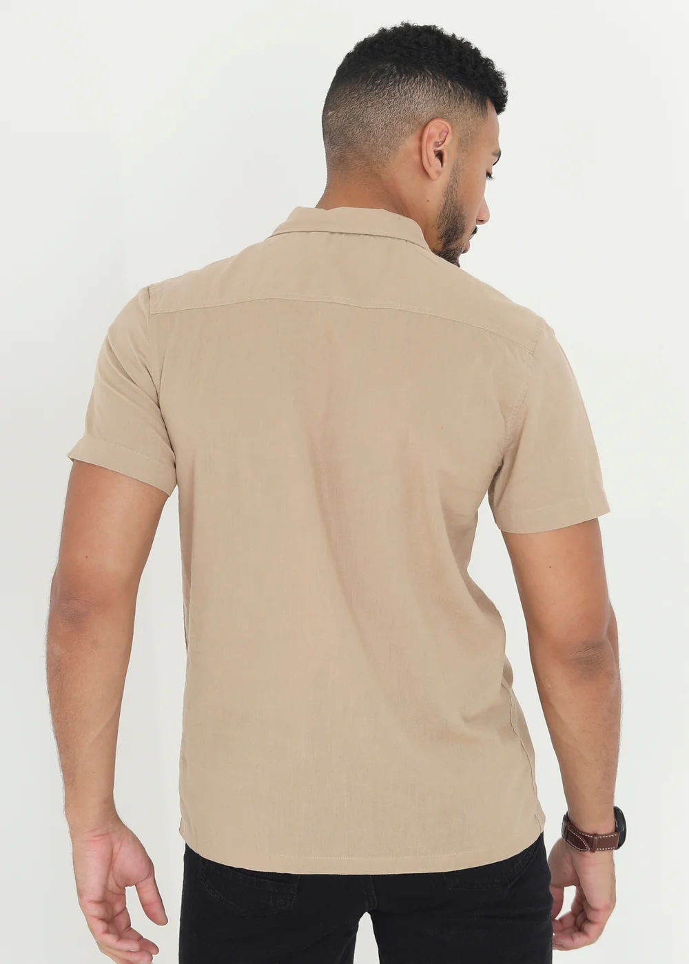 Brave Soul Stone Short Sleeve Shirt - S Image 2