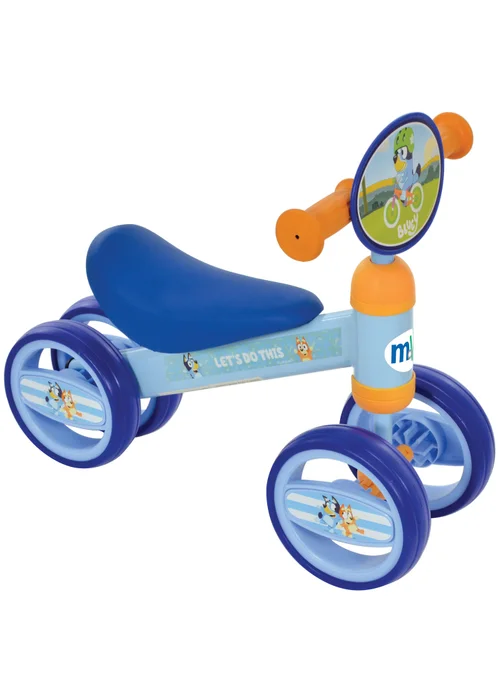 Bluey Deluxe Bobble Ride On - One Size Image 5