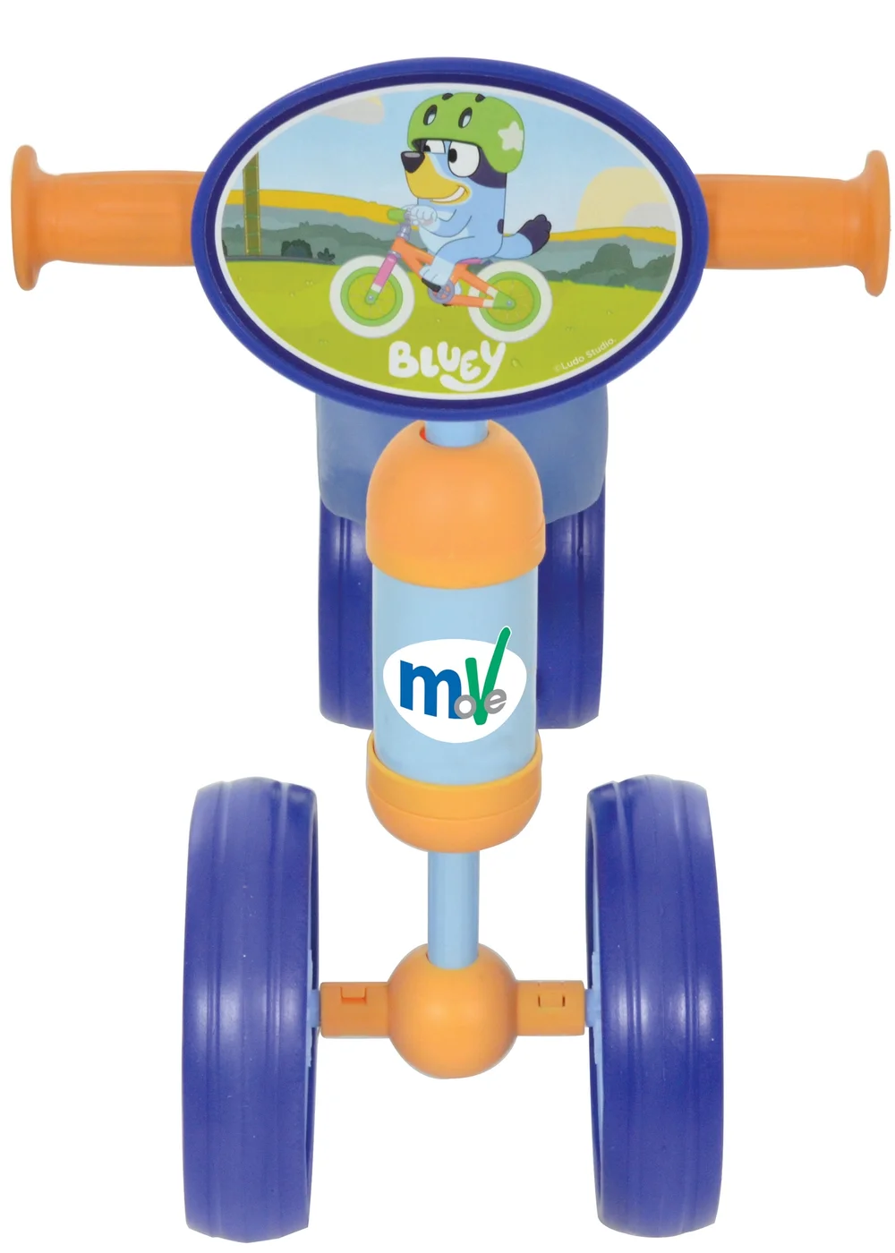 Bluey Deluxe Bobble Ride On - One Size Image 2